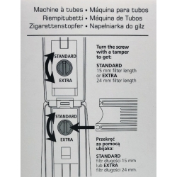 DARK HORSE DUO Filling/Tubing Machine for 15/24mm Filter Tubes